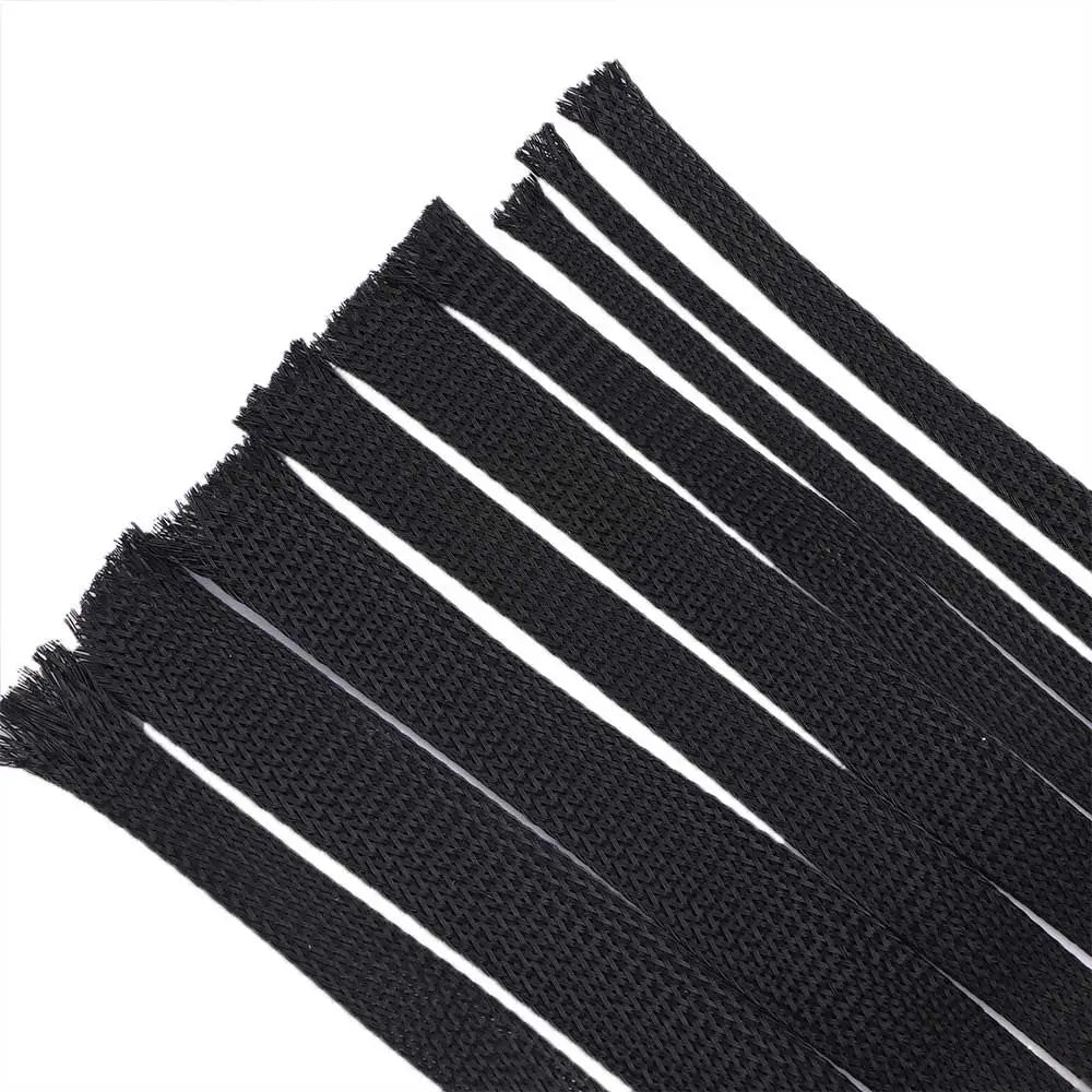 4/6/8/10/12/15/18/20/25mm Expandable Gland PET Protection Cable Insulation Wire Braid Sleeving Vue