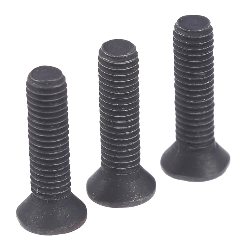 10pcs Drill Chuck Shank Adapter Screws Left-Handed Thread Set Screws M5/M6 22mm Professional Metal Tool Accessories Vue