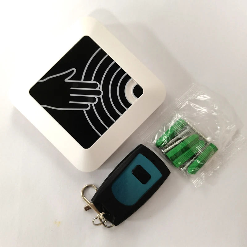 Smart Tuya IR Touchless Infrared Exit Button Surface Install Contactless Door Lock Release Switch No Touch With Remote Control Vue