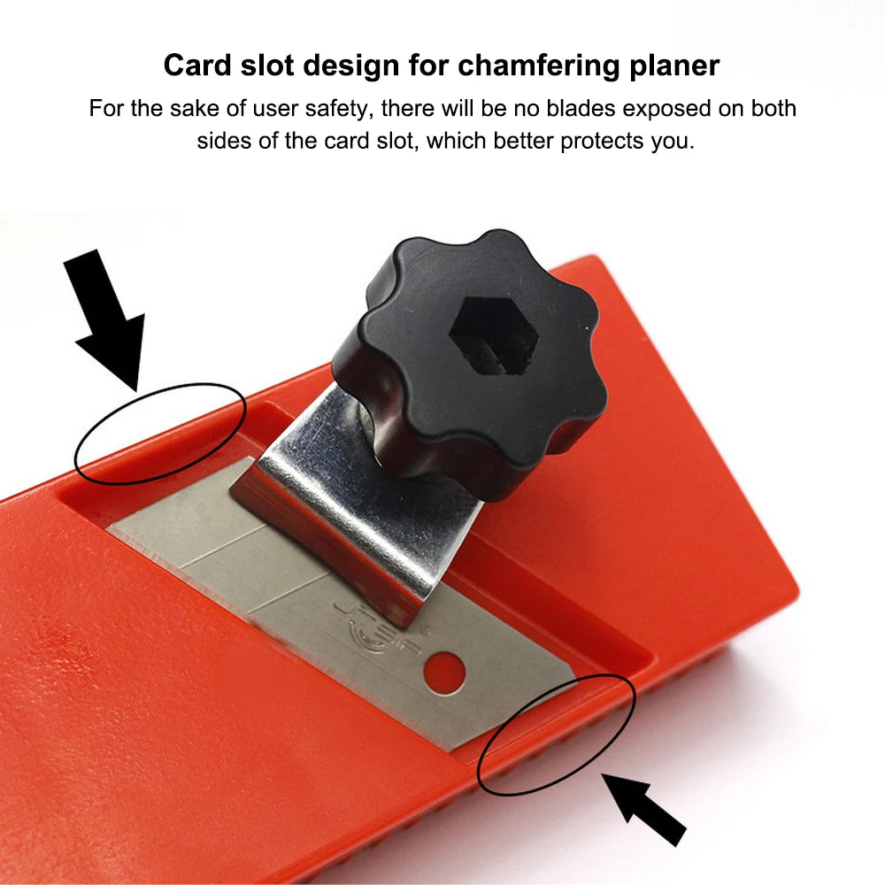 Woodworking Planer DIY Mini Hand Planes Gypsum Board Trimming Quick Edge Trimming Bit Set Woodworking Hand Planer Tool Vue
