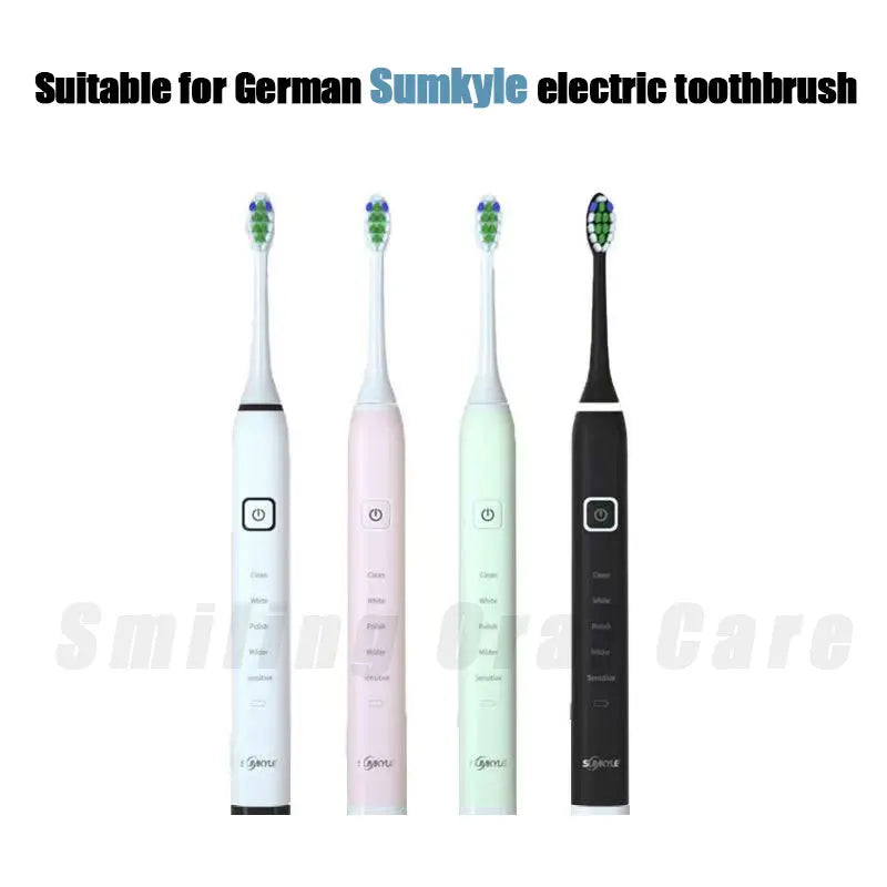 For Sumkyle EA315/EA320/EA350/EA357 Electric Toothbrush Replace Heads Vacuum Soft DuPont Bristle Replace Nozzles Gift 5/10PCS Vue