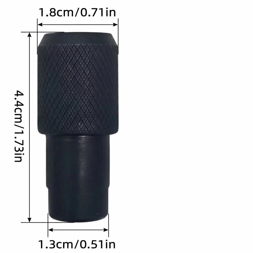 5pcs M10 Thread Angle Grinder Adapter 6.35mm Internal Hex High-Strength Alloy Hex Converter Compact Lightweight Design Vue