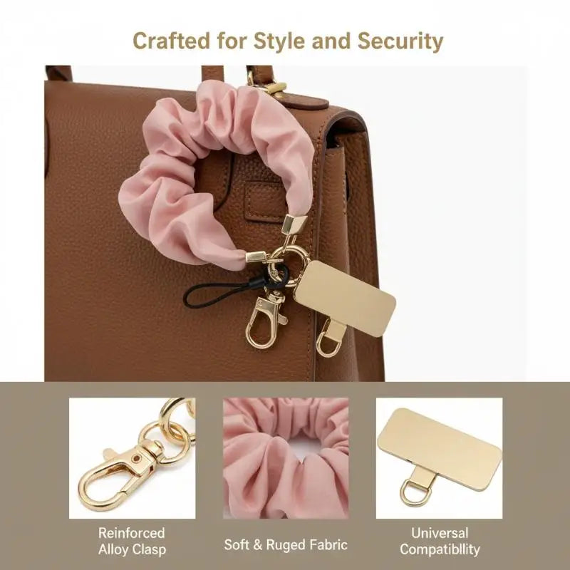 Mobile Phone Lanyard Cloth Anti-lost Chain Women's High-grade Wrist