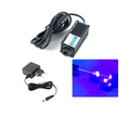Focusable 450nm 1W Pure Blue Laser Dot Module Micro-Engraving with Adapter12V Vue UK Plug