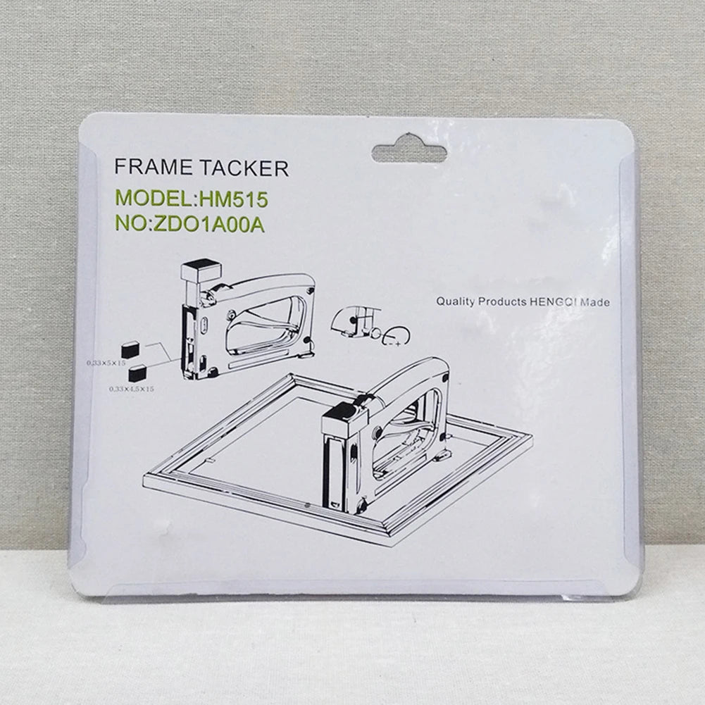 APWIKOGER Picture Frame Point Driver Stapler + 500 Nails Picture Frame Stapler Vue