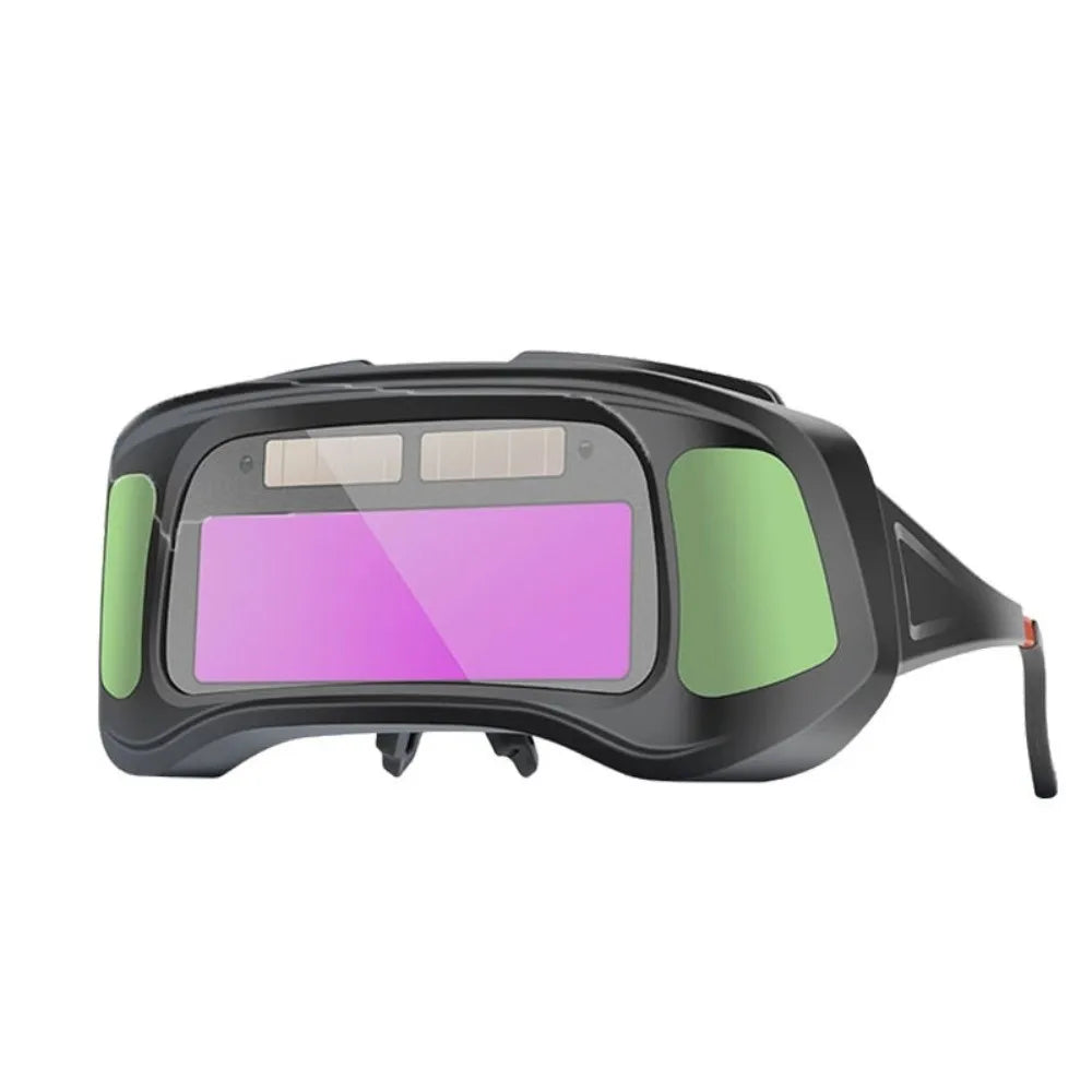 Headworn Automatic Dimming Welding Glasses Dimming Argon Arc Soldering Glasses Eye Protection Anti-glare Solder Lenses Working Vue Style 1