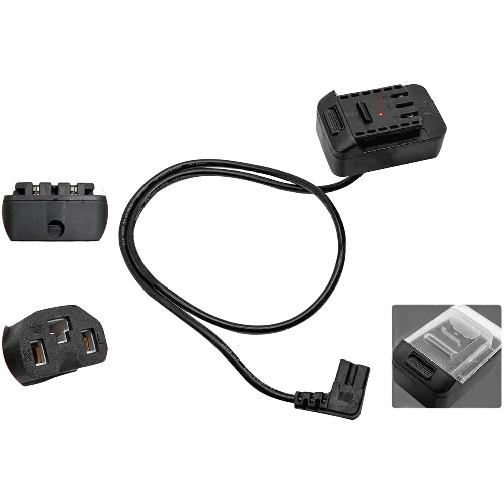 1.2M 15AWG Power Adapter Cable with Dust Cover | A3/2106 Power Adapter Cable Vue