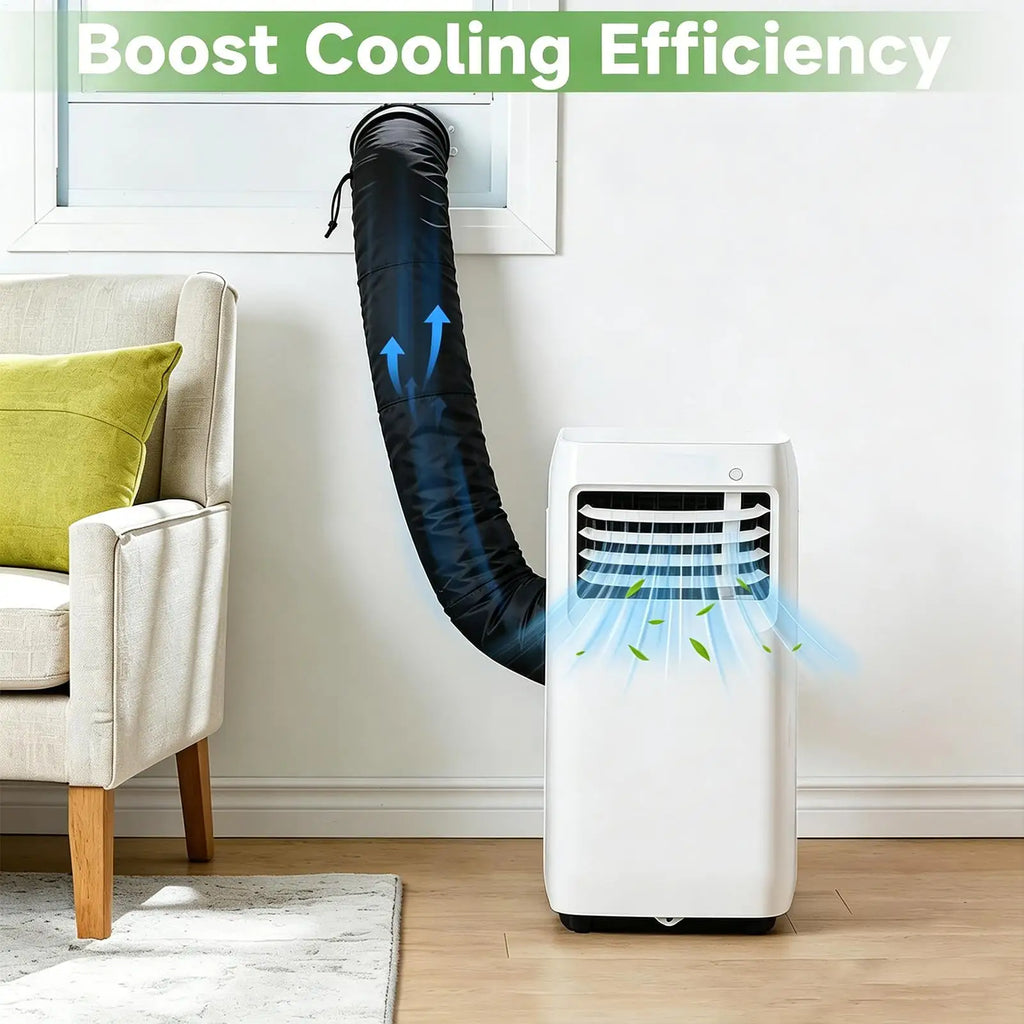 Portable AC Hose Insulation Sleeve Dustproof Waterproof Air Conditioning Hose Cover for Homeowners Renters Technicians Landlords Vue