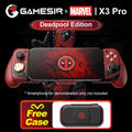 GameSir X3 Pro Deadpool Edition for iPhone 16/15 Series Android Phone Marvel Licensed Mobile Gamepad with Integrated Cooler Vue Deadpool Edition