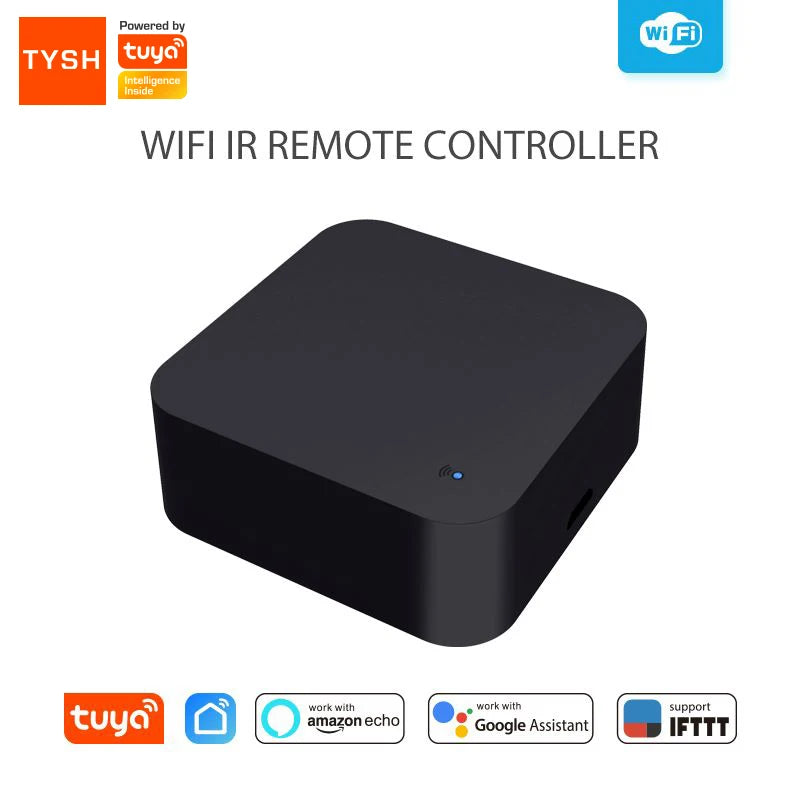 TYSH Tuya WiFi IR Remote Control For Smart Home For TV Air Condition Works With Alexa Google Home Vue CN