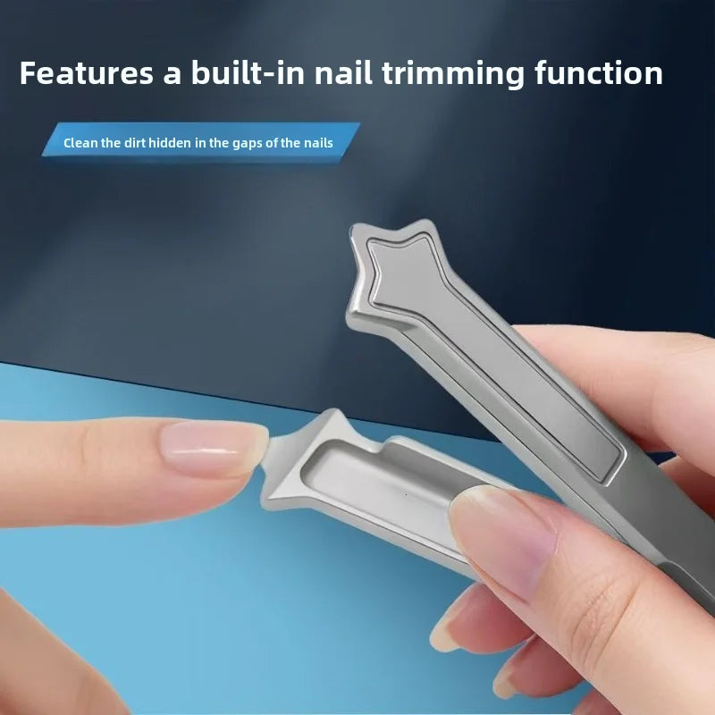 Upgraded ingrown nail clippers,equipped with nail file and gear lock, suitable for thick nails and ingrown nails Vue