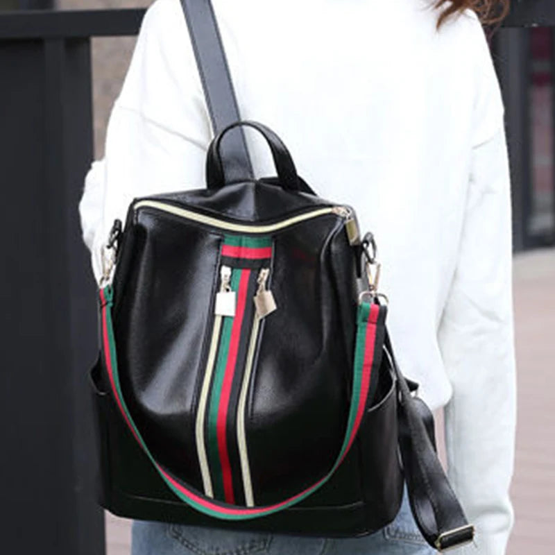 Double Shoulder Bag Large Capacity Dual-purpose Women's Fashionable