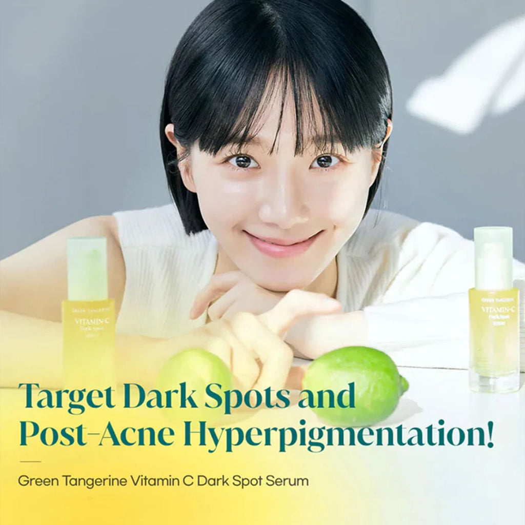 GOODAL Green Tangerine Vitamin C Serum,Lightweight Serum,Reducing Dullness,Antioxidant Protection,Korean Skincare,Korean Makeup Vue