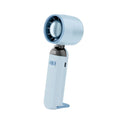 New MINI Handheld Fan With 100 Adjustable Speed Settings And A 3000mAh Battery—Ideal For Outdoor Hiking Vue blue