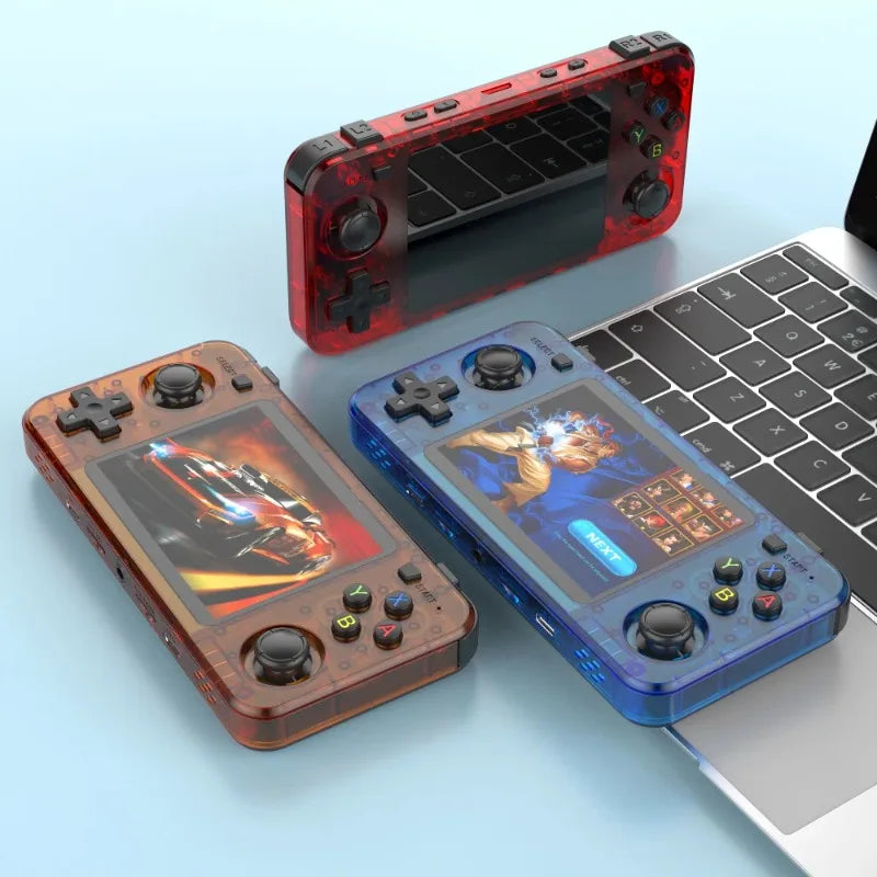 R36H Retro Handheld Console Open-Source Linux System Game Consoles 3.5 inch IPS Screen Portable Video Player For Children's Gift Vue