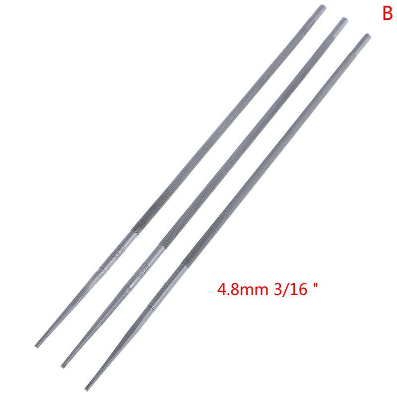 3pcs Round Chainsaw Saw Chain Files Sharpening Chainsaw Chains Hand Tools Vue 4.8mm
