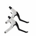 Aluminum Alloy Bicycle Brake Levers Ultralight 22.2mm Handlebar V-Brake Levers Disc Brake Levers Universal Fit Brake Handles Vue Black White