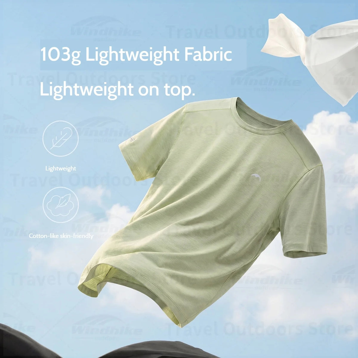Naturehike Men's Quick-Dry Hiking T-Shirt | Breathable Gym Top Men's Hiking T-Shirt Vue