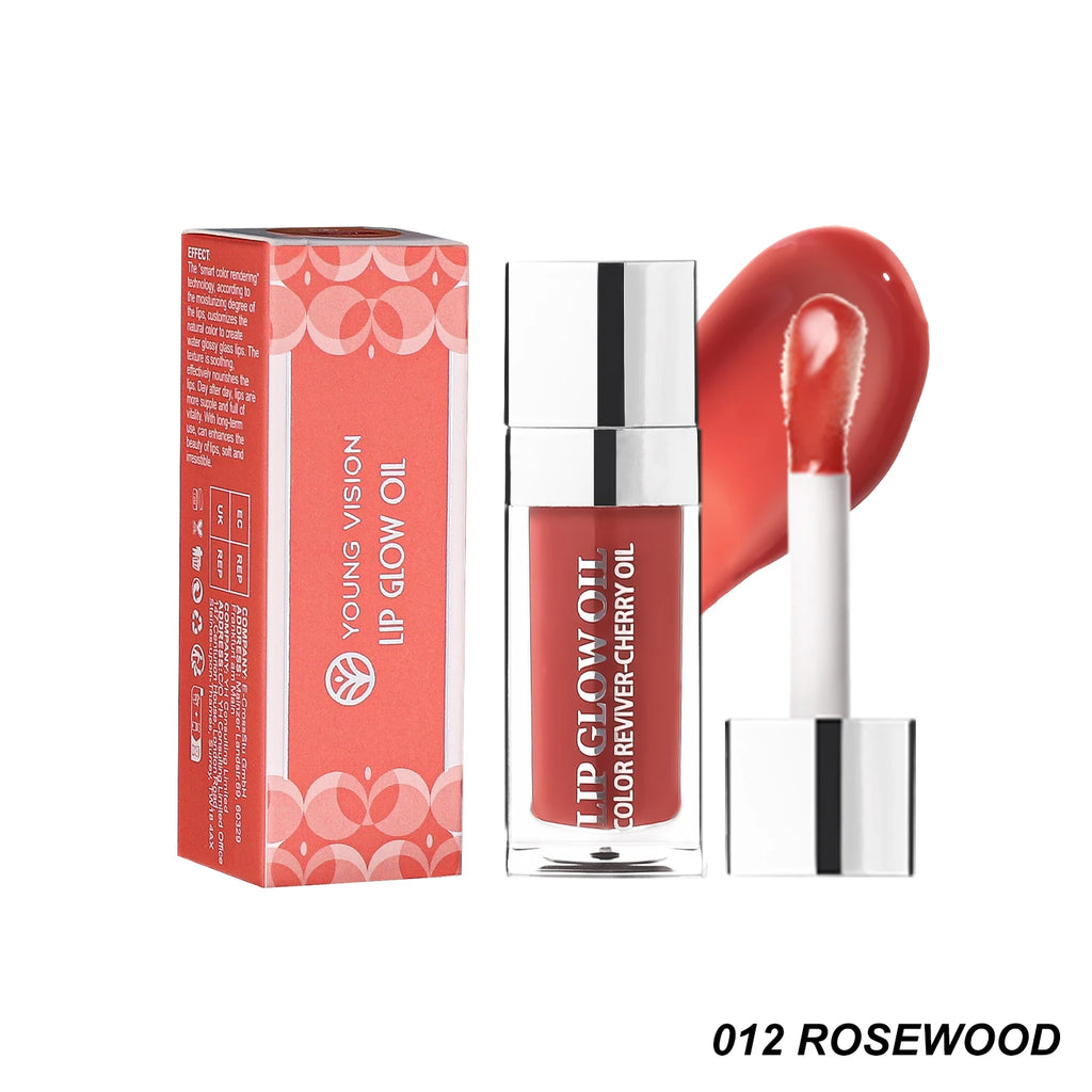 2Pcs Velvet Matte Lip Liner & Tinted Lip Oil Set – Red Brown Shades, Hydrating Natural, Waterproof & Long-Lasting Lip Kit Vue
