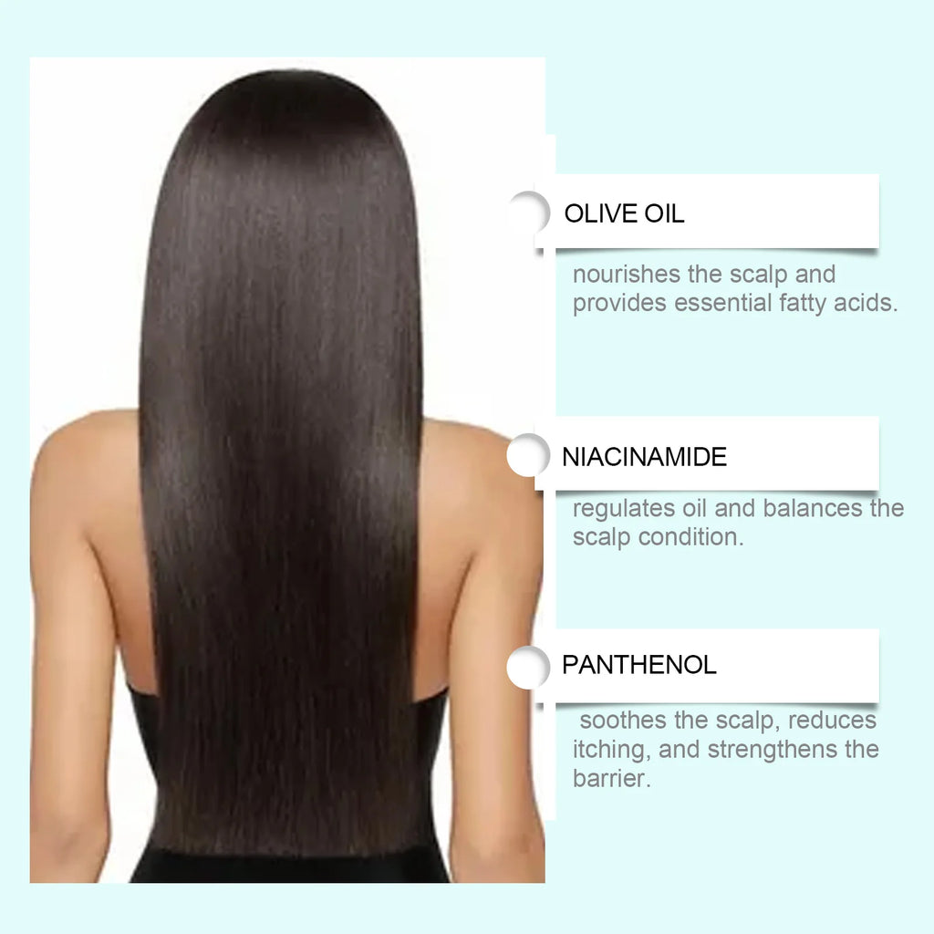 Scalp Care Serum Relieve Nourishing Scalp Improve Itchy Strengthen Root Scalp Dry Damaged Repair Massage Hair Care Essence 60ml Vue