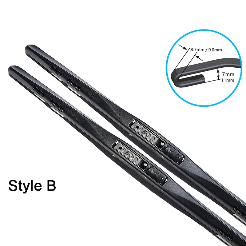 For Suzuki Vitara ET TA Santana 300 350 1989~1999 Car Front Wiper Blades Brushes Window Windshield Windscreen Replacement Parts Vue Style B