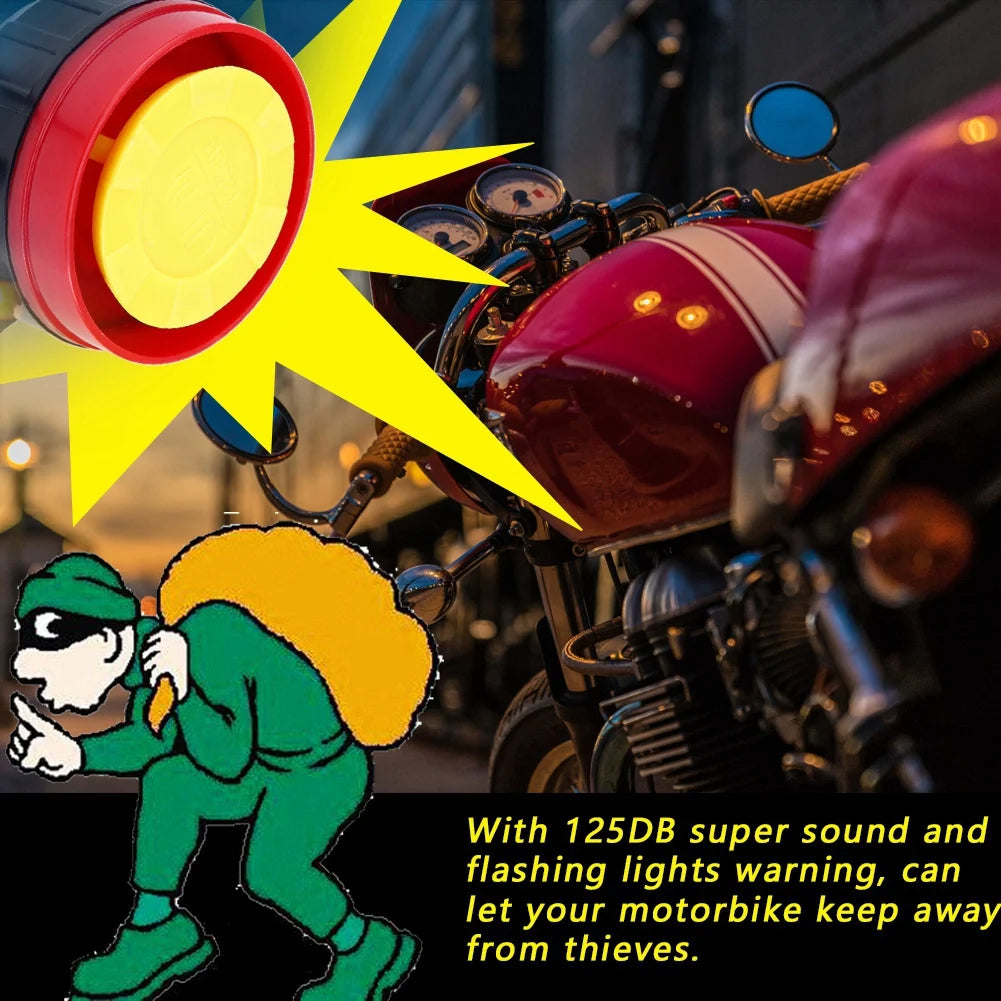 Motorcycle Anti theft Remote Control 12V Motorcycle Anti theft Security Alarm System Remote Control Engine Start Vue
