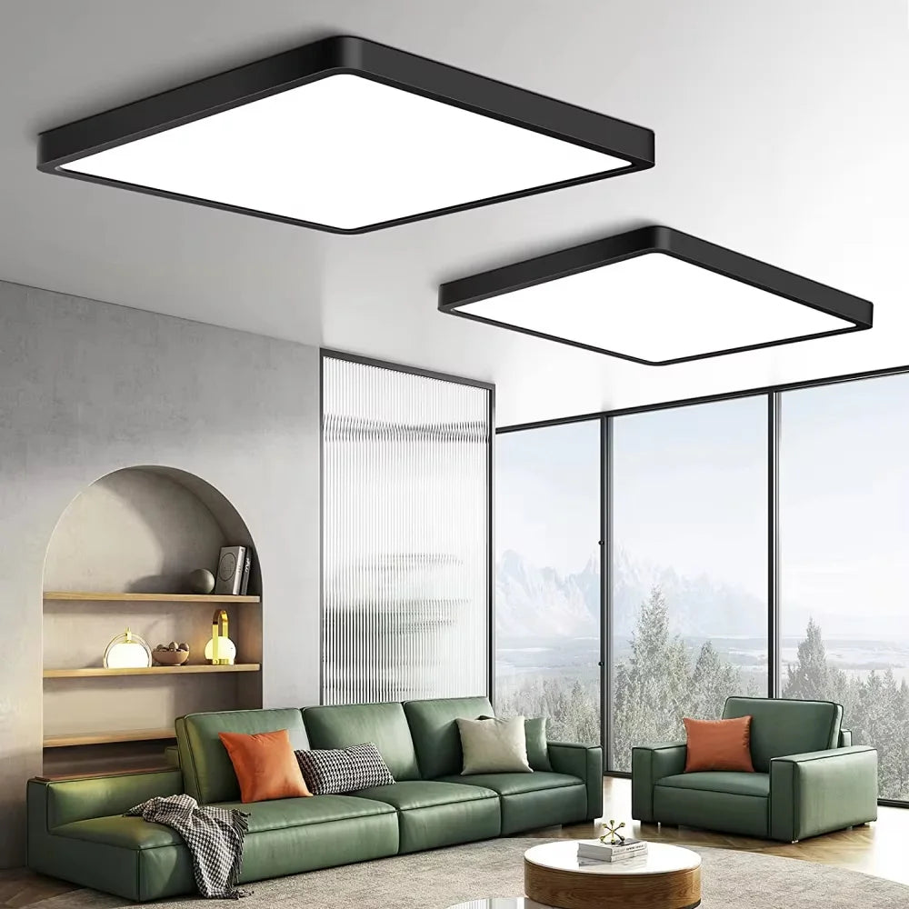 Modern LED Ceiling Light Ultrathin Decorative Light Bedroom Dining Room Living Room Indoor Home Light Waterproof Dustproof Vue