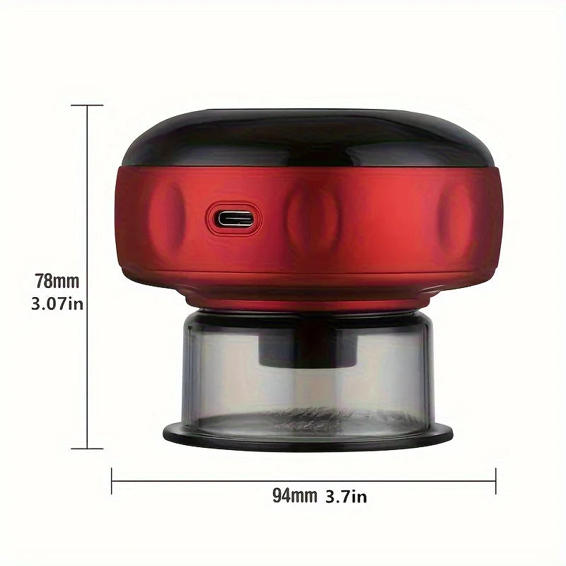 Electric Vacuum Cupping Massager with Heat & Scraping Cupping Massage Device Vue