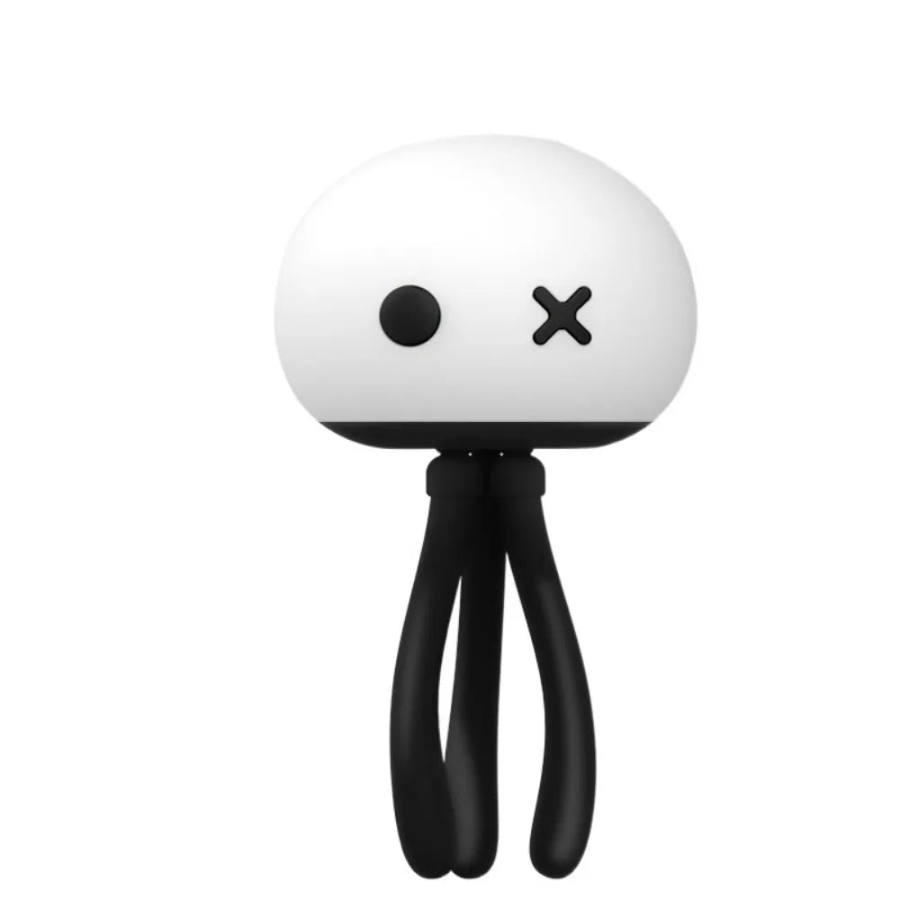 Deformable Silicone Jellyfish Night Light Eye Protection 3 Color Light LED Jellyfish Lamp Adjustable Brightness Flexible Tripod Vue