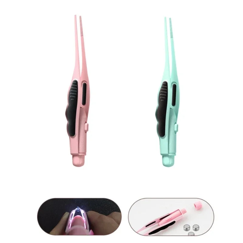 vvocci Earwax LED Wax Removal Tweezers Earpick Children Ear Cleaning Tool Adult Ear Vue