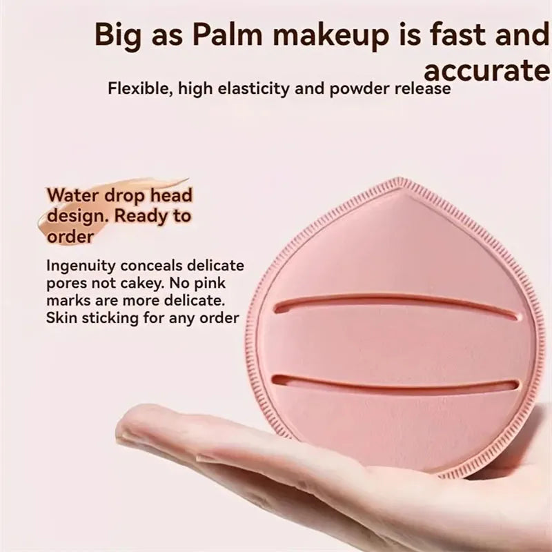 1/5PCS Extra Large Water Drop Makeup Puff Wet Dry Dual Use Cosmetic Puffs Air Cushion Concealer Foundation Makeup Sponge Puffs Vue