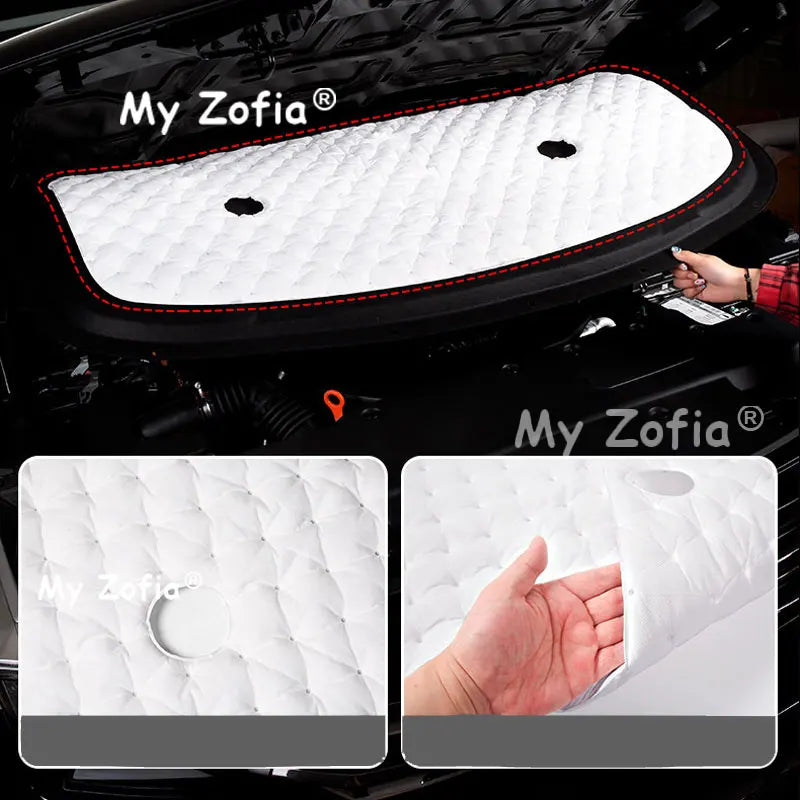 Engine Sound Deadening Insulation Mat – BYD Titanium 7 2025-2026 Engine Insulation Mat Vue