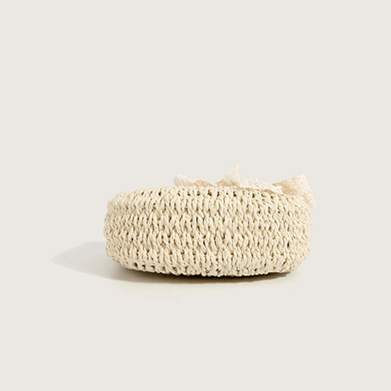 Summer Straw Beach Bag Hand-woven Women Handbag Fashion Basket