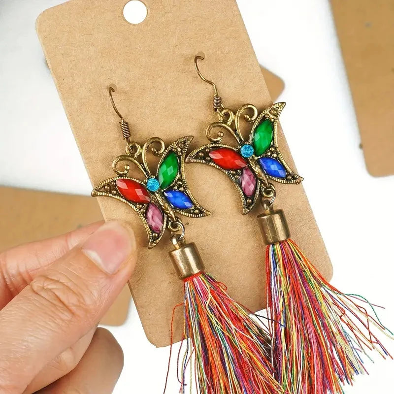50/100 Pieces Jewelry Display Labels, Paper Earring Display Cards - DIY Nail And Hoop Earring Holders, Packaging Supplies Vue