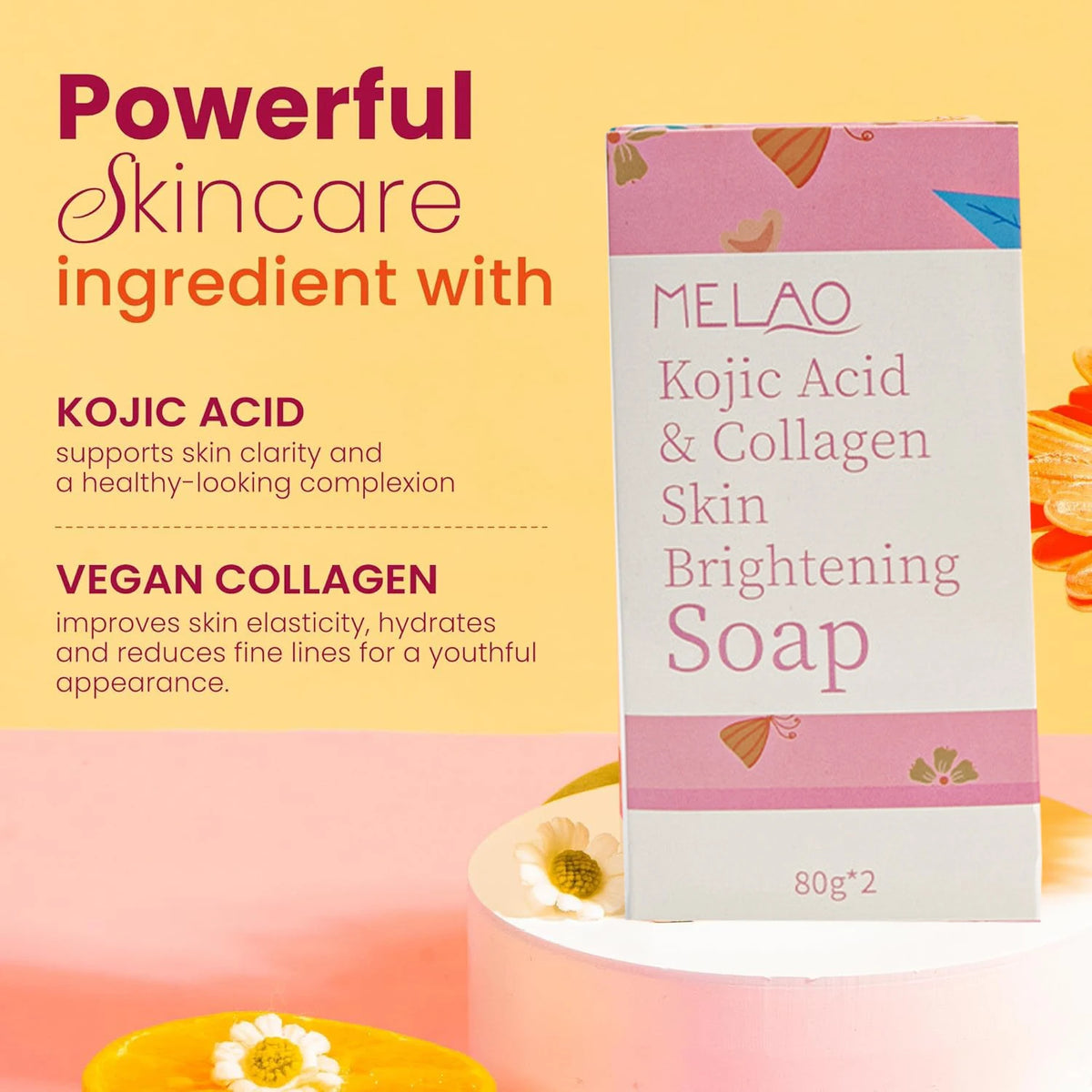 Kojic Acid Soap For Face And Body Bath More Radiant Gentle Cleansing Soap For Women Create a more even-looking Light Beige﻿﻿ Vue