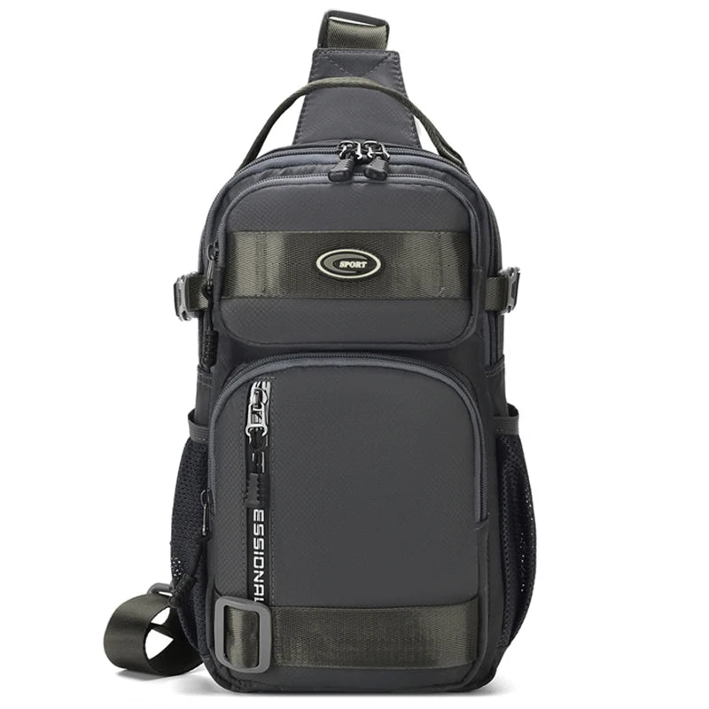 Riding Backpack Men Men's Chest Bag Casual Single Shoulder