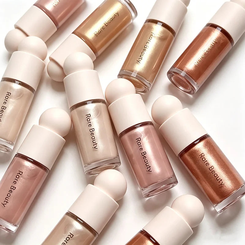 Rare Beauty Liquid Highlighter Shimmer Lasting Waterproof Natural Glow Face Body Blendable Highlight Cosmetic for Daily Party Vue
