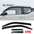 For Ari Bruni Wuling MINI EV 3rd 2024 2025 2026 Car Window Visor Sun Rain Guard Window Dflector Guard Weatherstrip Accessories Vue A