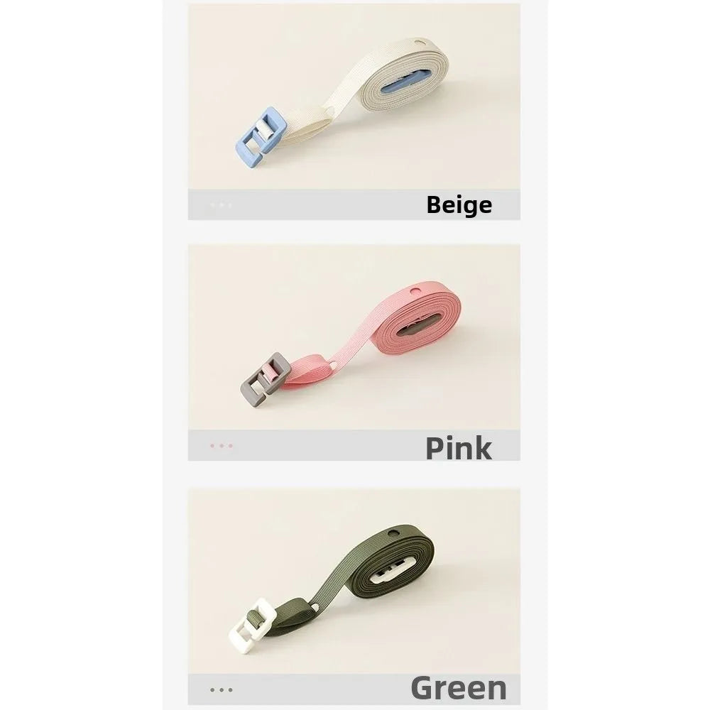 Windproof Outdoor Clothesline Adjustable Non-Slip Portable Storage Lanyard with 34 Holes Multifunctional Camping Hanging Rope Vue