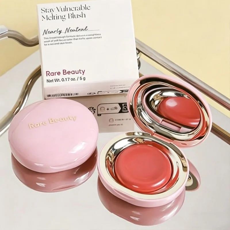 Fashion Cosmetics Brand Rare Beauty Silky Skin Melting Liquid Blusher Delicate Contour Natural Highlight Original Girl Makeup Vue