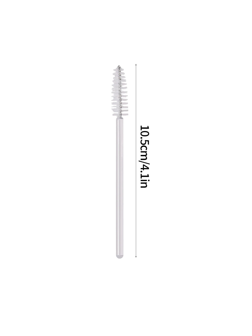 10PCS/20PCS/50PCS/100PCS Single-Head Eyelash Brush, Flexible Brush Head, Spiral Eyebrow Brush, Eyelash Makeup Brush Tool Vue