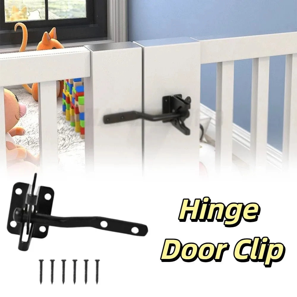Carbon Steel Self-Locking Gate Lock Heavy Duty Automatic Gate Bolt Lock Multi-Functional Post Mounted Gravity Lever Locking Vue