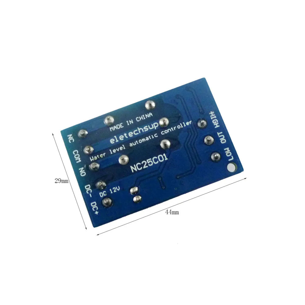 DC 12V 2 in 1 Pump Pour Water Automatic Controller Switch Liquid Level Sensor Switch Relay Module for Motor Fish Tank Irrigation Vue