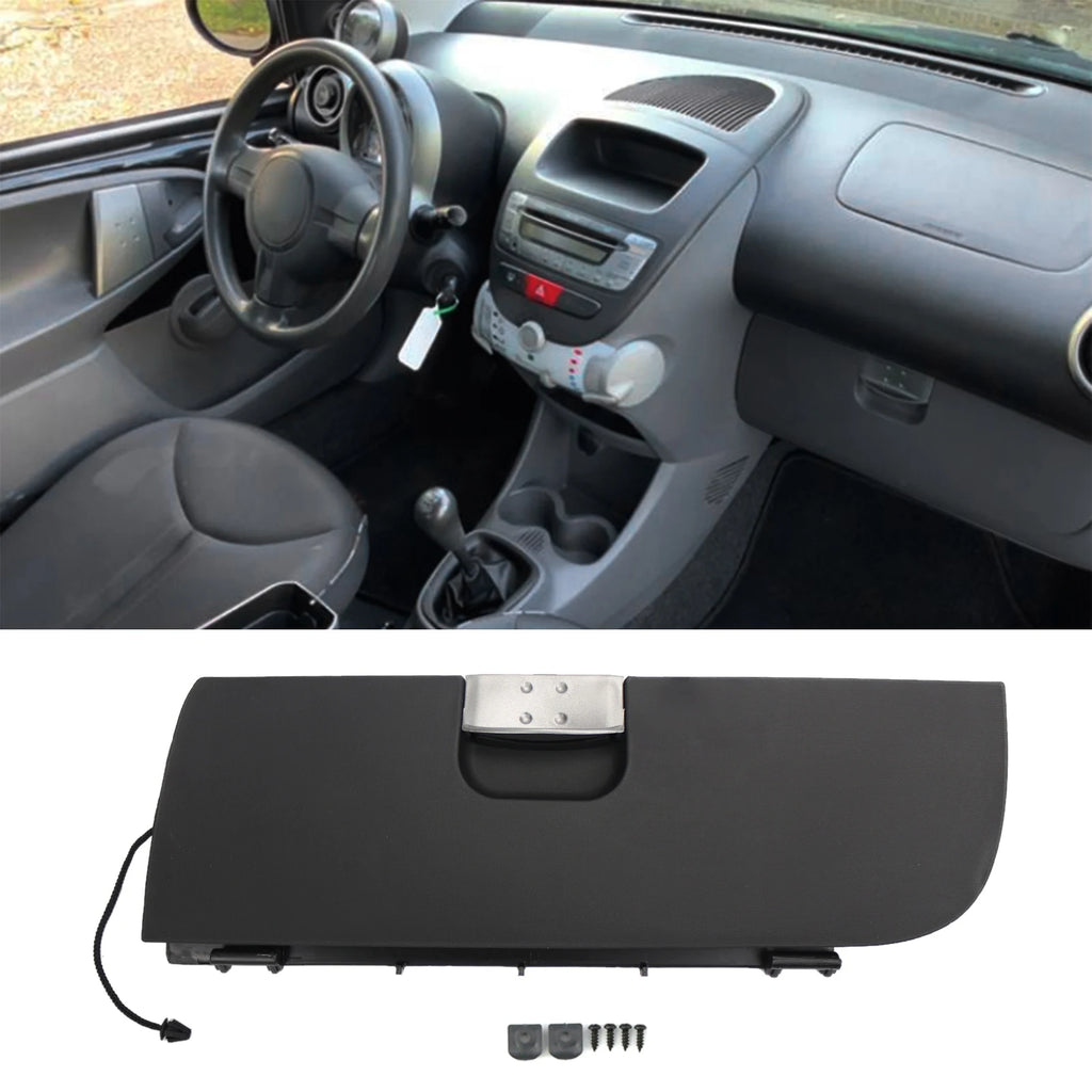 Glove Box Lid Replacemnet for Peugeot 107 Toyota AYGO Citroen C1 2005-2015 for Left Hand Drive Vehicles Vue