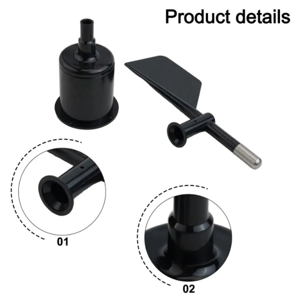 Plastic Wind Direction Indicator Stable Replaceable Wind Anemometer Shell High Precision Sturdy Anemometer Tail Fin Outdoor Vue