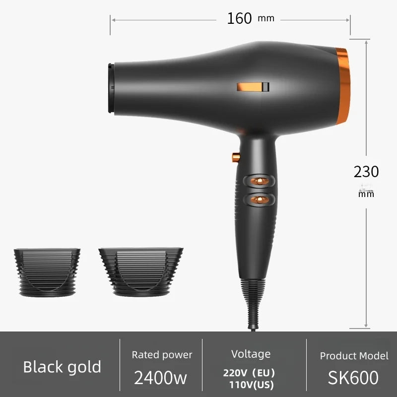 XMSJ 2400W Professional Negative Ion Hair Dryer | Salon Grade Professional Hair Dryer Vue