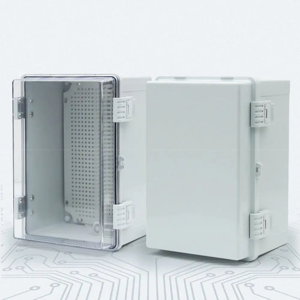 IP66 Waterproof Junction Box Dustproof Gray/Transparent Cover Distribution Box Easy To Install Metal Interior Door Vue