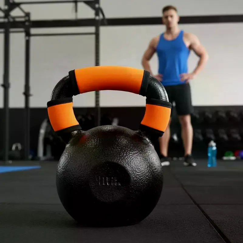 Pull Up Bar Cushion Grips Anti Slip Soft Cover Pads Dumbbell Barbell Vue