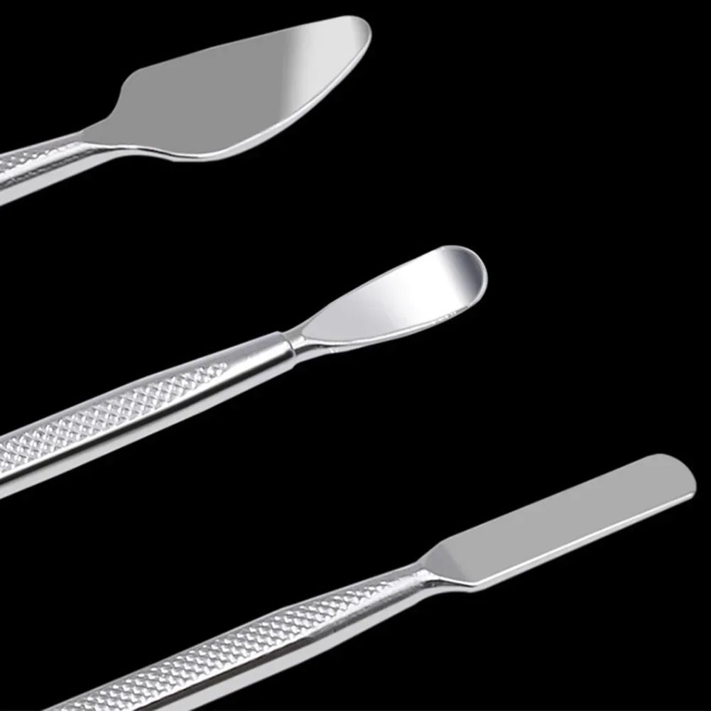 3PCS Repair Opening Pry Hand Tool Kit Blade Smart Phone Tablet PC Metal Spudger Disassemble Tools Set Vue