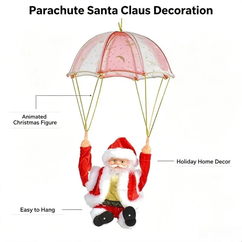 Dancing Santa Christmas Figure, Electric Animated Holiday Decoration for Home Party Christmas Decor Vue